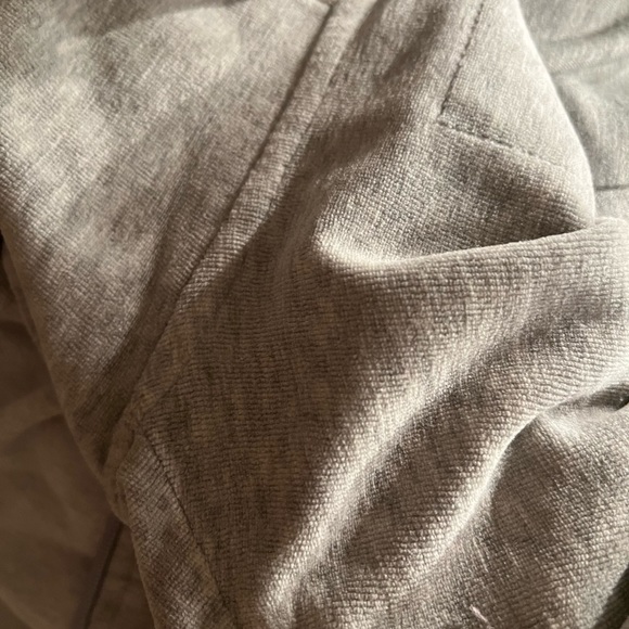 terry cloth zip up sweater - Picture 2 of 2